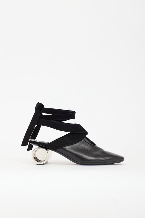 JW Anderson Leather Cylinder Ballet Mule