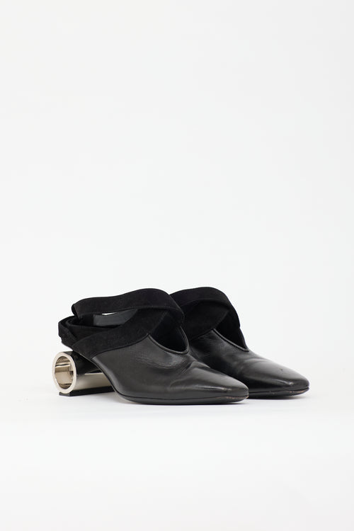 JW Anderson Leather Cylinder Ballet Mule