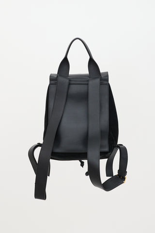 JW Anderson Leather & Suede Pierce Backpack