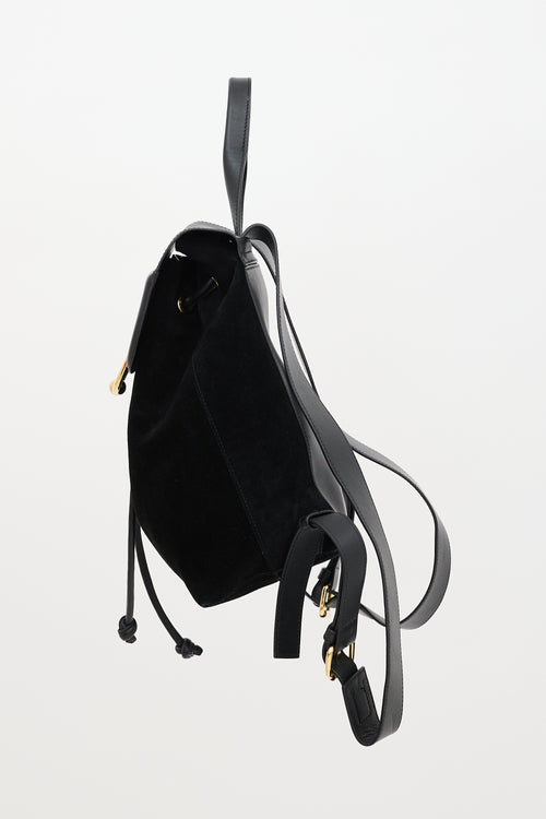 JW Anderson Leather & Suede Pierce Backpack