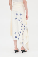 JW Anderson Linen Asymmetrical Skirt