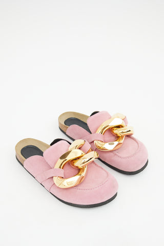 JW Anderson Pink Chain Mule