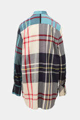 JW Anderson Plaid Shirt Dress