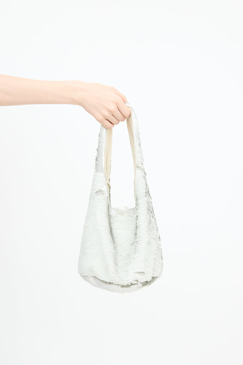 JW Anderson Sequin Shopper Tote Bag