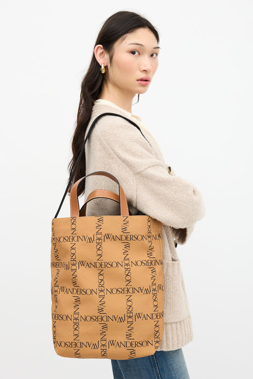 JW Anderson Shopper Logo Tote Bag