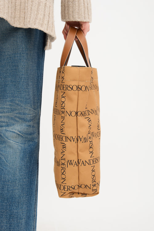 JW Anderson Shopper Logo Tote Bag