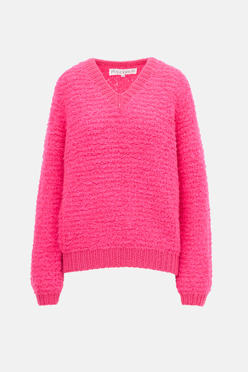 JW Anderson Wool Bouclé Sweater