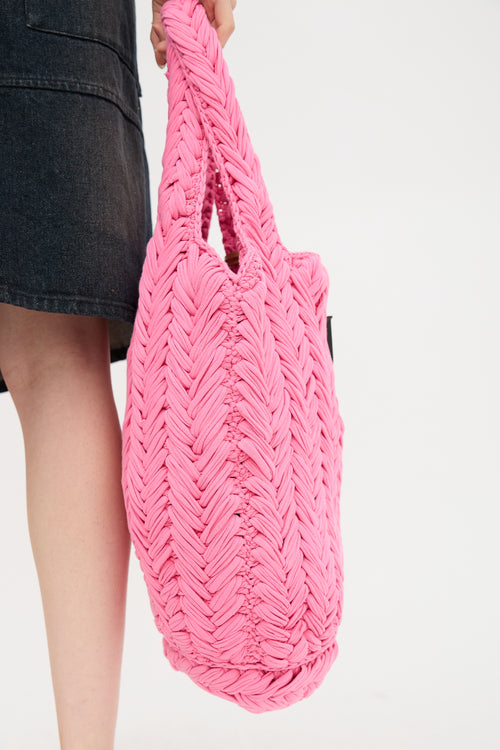 JW Anderson Woven Shopper Bag