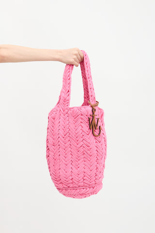 JW Anderson Woven Shopper Bag