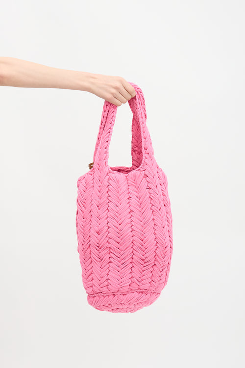 JW Anderson Woven Shopper Bag