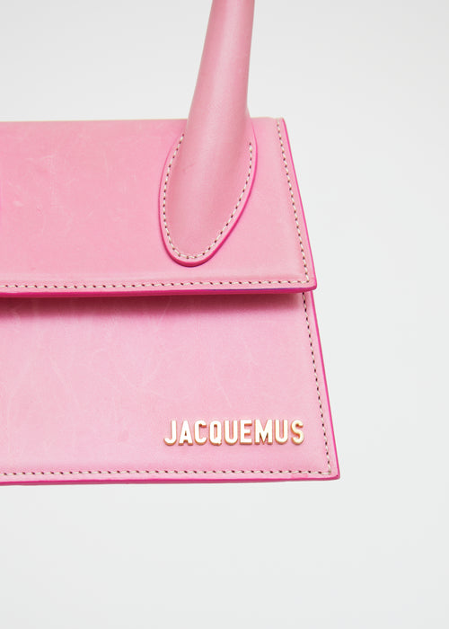 Jacquemus Pink Le Chiquito Top Handle Bag