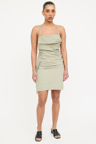 Jacquemus SS 2021 Linen Layered Dress