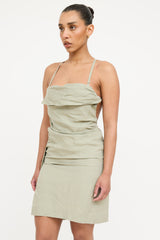 Jacquemus SS 2021 Linen Layered Dress