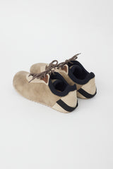 Jacquemus Beige & Brown Suede Esca Sneaker