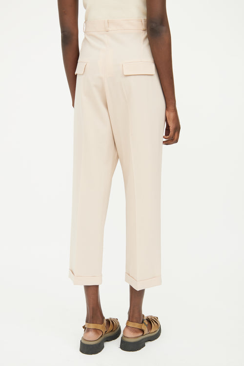 Jacquemus Brown Cuffed Pant