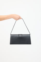 Jacquemus Black Leather Le Bambino Long Shoulder Bag