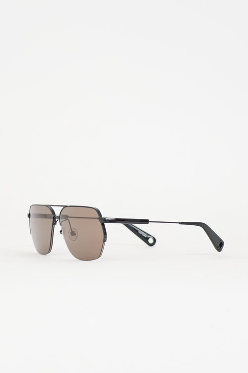 Jacquemus X Linda Farrow Aviador Sunglasses