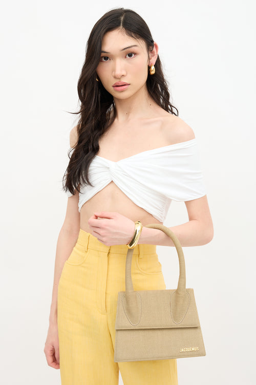 Jacquemus Canvas Le Grand Chiquito Bag