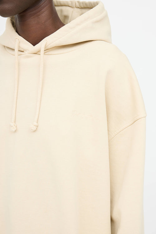 Jacquemus Embroidered Logo Hoodie
