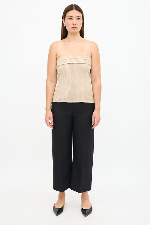 Jacquemus FW 2022 Lucca Ribbed Tube Top