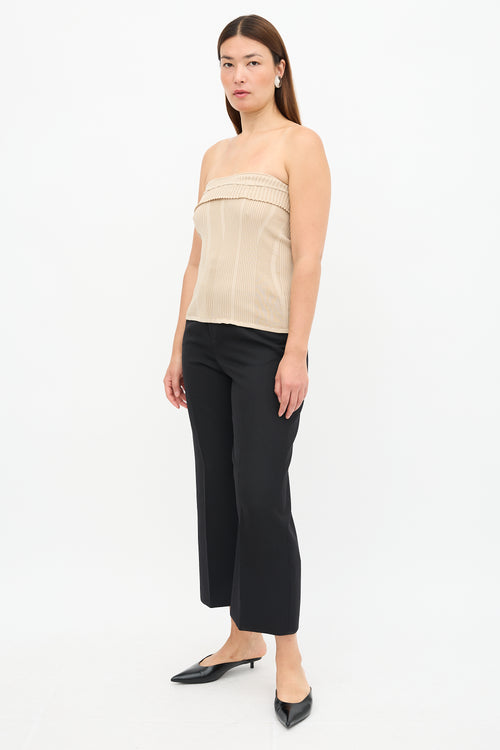 Jacquemus FW 2022 Lucca Ribbed Tube Top