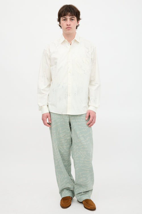 Jacquemus FW 2019 Floral Shirt