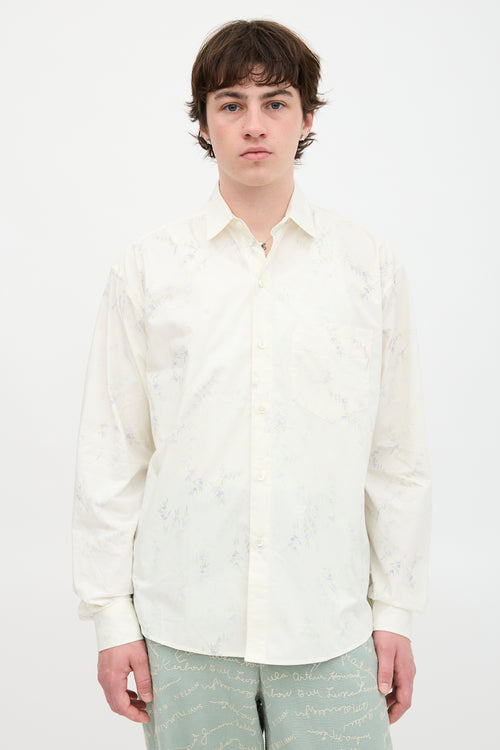 Jacquemus FW 2019 Floral Shirt