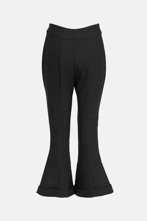 Jacquemus Flared Wool Pant