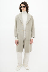 Jacquemus Grey L'Annee 97 Wool Coat