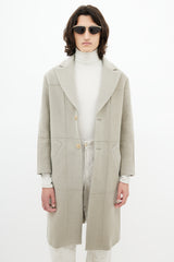 Jacquemus Grey L'Annee 97 Wool Coat