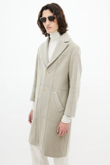 Jacquemus Grey L'Annee 97 Wool Coat
