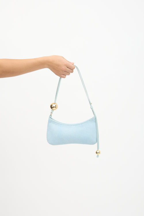 Jacquemus Hair Le Bisou Perle Shoulder Bag