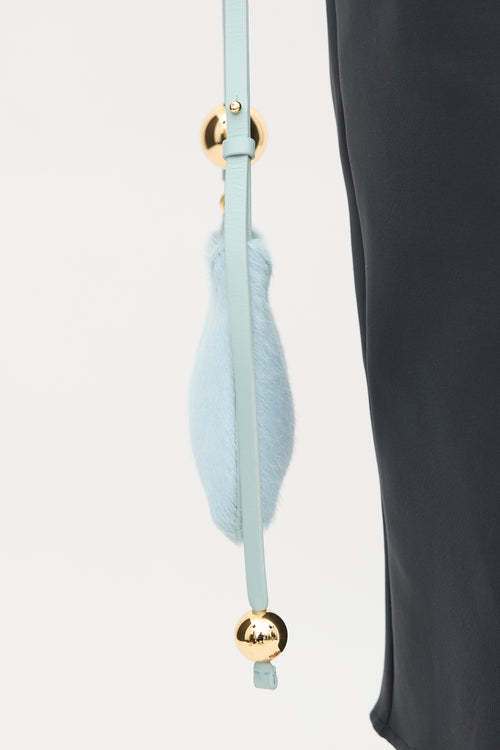 Jacquemus Hair Le Bisou Perle Shoulder Bag