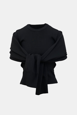 Jacquemus Knit Le Haut Rica Tie Top