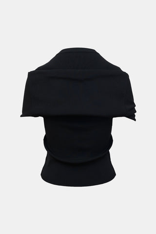 Jacquemus Knit Le Haut Rica Tie Top
