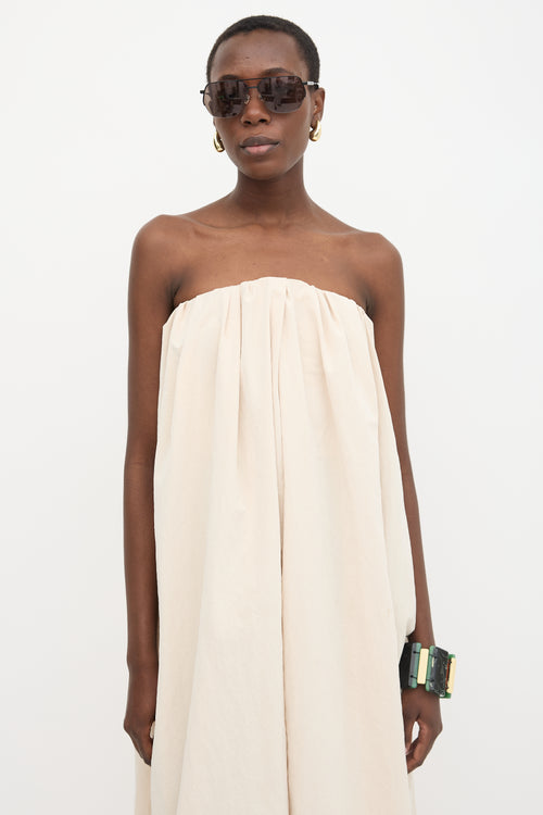 Jacquemus La Combinaison Calisson Jumpsuit