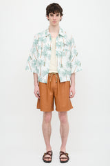 Jacquemus La Croisière Palm Tree Shirt