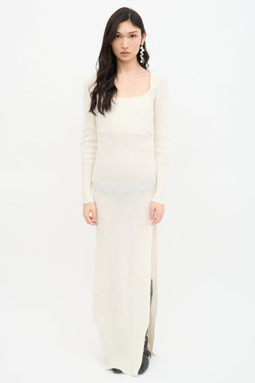 Jacquemus La Robe Dao Sweater Dress