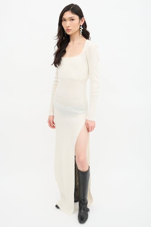 Jacquemus La Robe Dao Sweater Dress