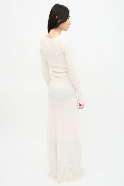 Jacquemus La Robe Dao Sweater Dress