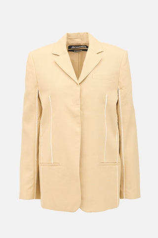 Jacquemus La Veste Caraco Inverted Blazer