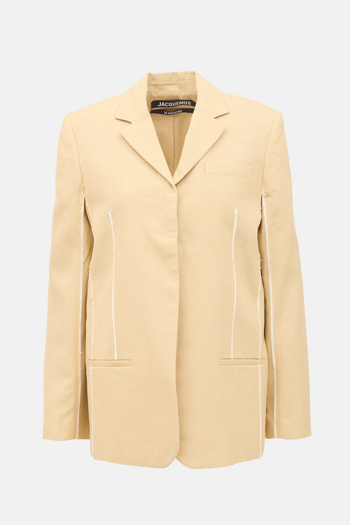 Jacquemus La Veste Caraco Inverted Blazer