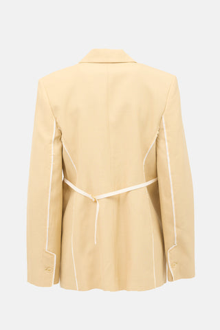 Jacquemus La Veste Caraco Inverted Blazer