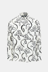 Jacquemus Le Papier Linen Floral Shirt