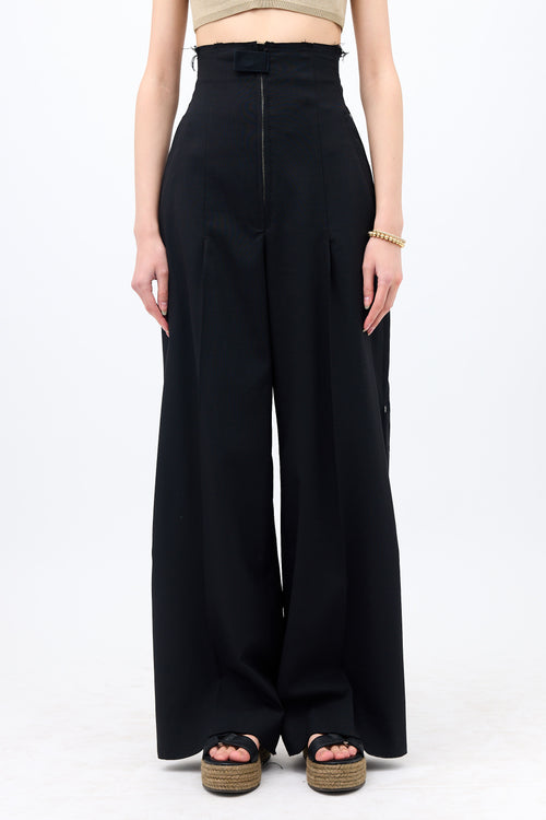 Jacquemus Le Papier Wide Leg Trouser