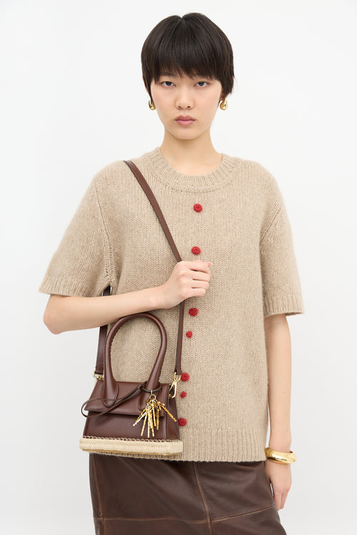 Leather Le Chiquito Moyen Cordao Bag