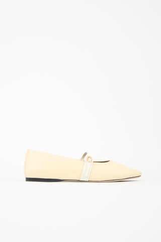 Jacquemus Leather Les Ballerines Rondes Flat