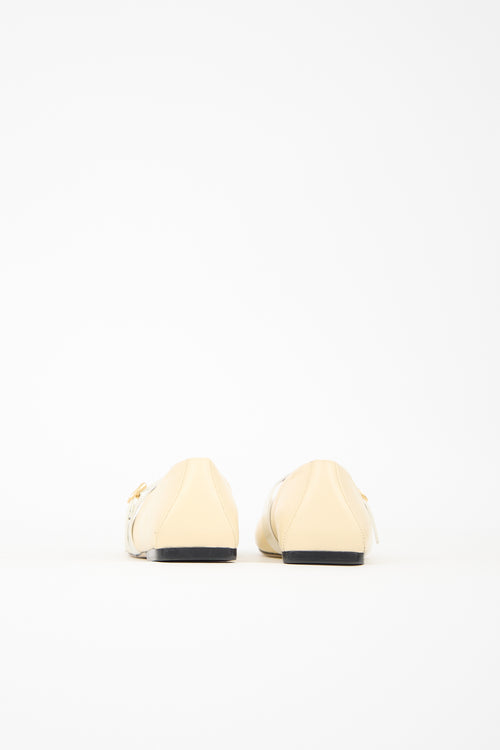 Jacquemus Leather Les Ballerines Rondes Flat