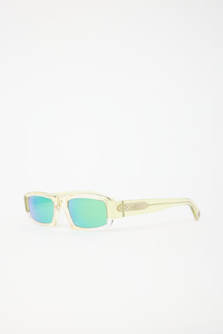 Jacquemus Les Lunettes Altu Mirrored Sunglasses