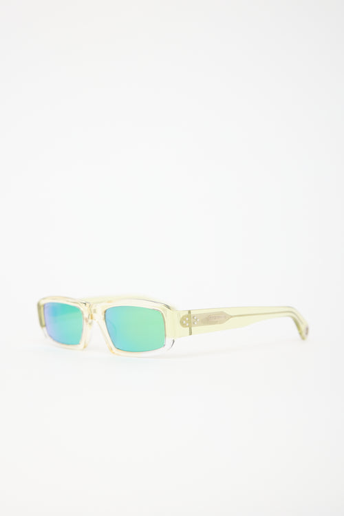 Jacquemus Les Lunettes Altu Mirrored Sunglasses